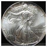 1993 1oz Silver Eagle Gem BU