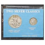 Two Silver Classics Littleton Coin Set