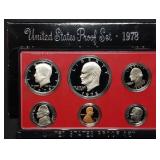 1978 US Mint Proof Set w/ Ike Dollar