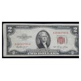 1953 $2 Red Seal Legal Tender Bank Note