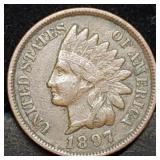 1897 Indian Head Penny