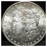 1902-O Morgan Silver Dollar Gem BU