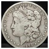 1892-S Morgan Silver Dollar, Better Date