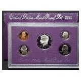 1991 US Mint Proof Set MIB