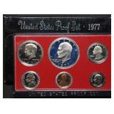 1977 US Mint Proof Set w/ Ike Dollar