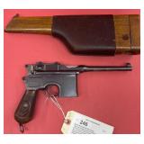 Mauser Broomhandle 9mm Pistol