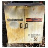 Motorcraft Parts Cabinet on Rollers