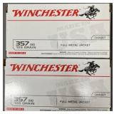 100 rnds Winchester .357 Sig Ammo