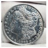 1886 Morgan Dollar AU