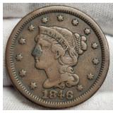 1846 Large Cent