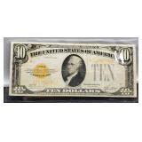 1928 $10 Gold Certificate