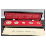 1953 5 Coin Presidential Set w/ 3 Silver Coins