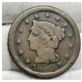 1850 Large Cent