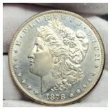 1878-S Morgan Dollar MS66+ DMPL Spotless Cheek,