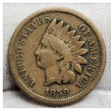 1859 Indian Head Cent