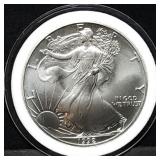 1992 1oz Silver Eagle Gem BU