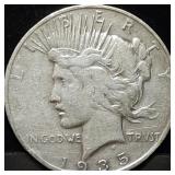 1935-S Peace Silver Dollar, Better Date