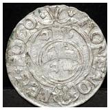 1625 Poland Sigismund III Silver Groschen