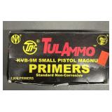 1000 TulAmmo KVB-9M Small Pistol Mag Primers