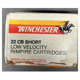 250 rnds Winchester .22 Short Ammo