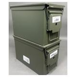 2 - Steel Ammo Cans