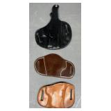 3 - Nice Concealed Carry Leather Pistol Holsters