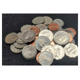 Lot Of 44 Bahama Modern Coins