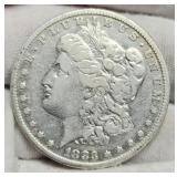 1883-CC Morgan Dollar