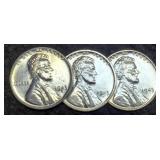 Set Of 1943-P,D,S Cents