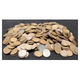 (5) Hundred Wheat Cents Sold By The Hundred