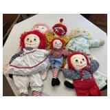 Raggedy Ann and Andy Dolls