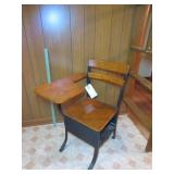 Antique Childs School Desk