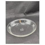 9in Fire King Clear Pie Plate