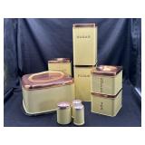 Vintage Lincoln Beautyware Kitchen/Canister Set