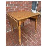 Double Drop-Leaf Table SOLID!