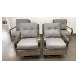 Members Mark Newcastle Swivel Rocks Arm Chairs