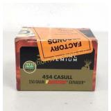 Ammo 454 Casull 20 Rounds Federal Premium 250