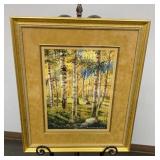 Roger D Bradley Framed Art Print "Aspen Fall"