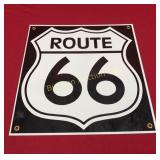 Route 66 Metal Sign