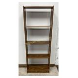 Backless Bookcase Approx 24"x9 1/4"x64"Tall Front