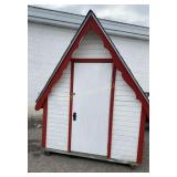 Storage Shed Approx 7ft 4"x8ft 2"x9ft 7" Tall