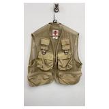 Columbia Fishing Vest Mens Lg Like New