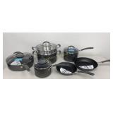 New Circulon Extreme Non Stick 11 Pc Cookware Set