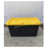 27 Gallon Heavy Duty Storage Tote w/Lid