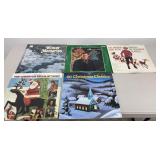 VTG Christmas Record Albums Gene Autry, Eddy