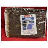 New Canvas Water Repellent 10ï¿½x12ï¿½ Tarp, Mildew