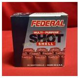 Ammo 12 Gauge 2 3/4" 25 Rounds Federal #7 1/2