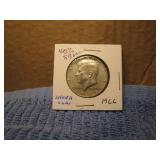 1966 Silver Kennedy half dollar
