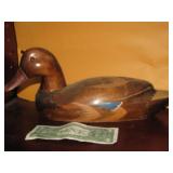 Wooden duck