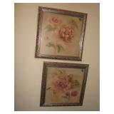 Pair of framed pictures